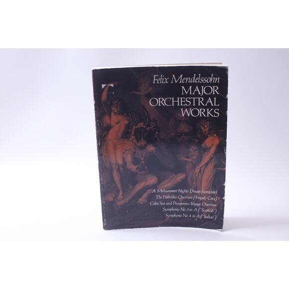 Felix Mendelssohn, Major Orchestral Works, Sheet Music, Book, ~ 250407-WH 173 - Picture 1 of 4